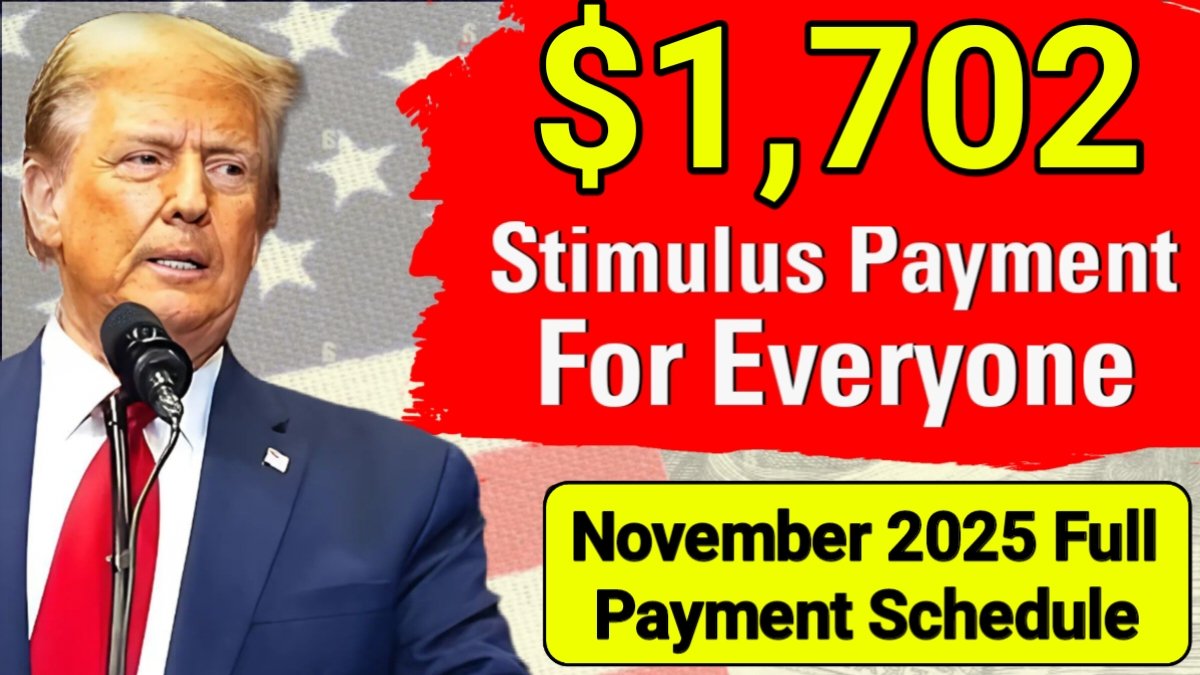 $1,702 Stimulus Payment for US Citizen