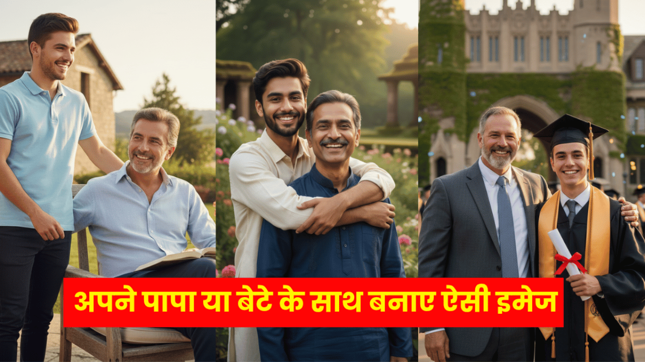 Gemini AI Prompts For Father & Son Images